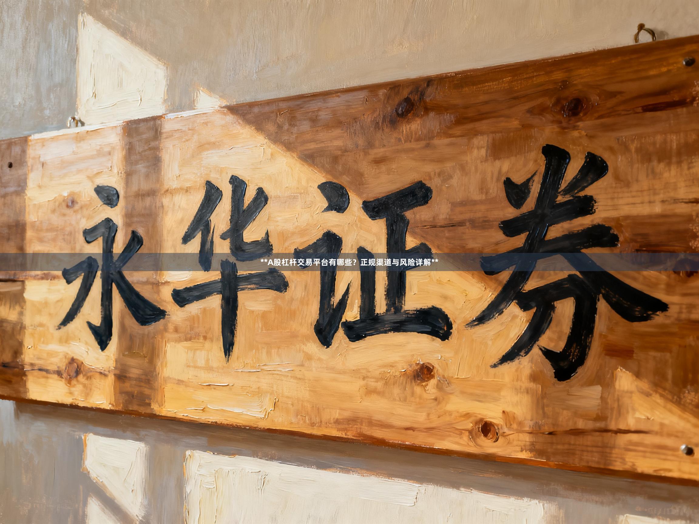 **A股杠杆交易平台有哪些？正规渠道与风险详解**